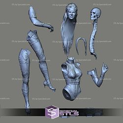 Sindel Mortal Kombat 12 3D Printer Files