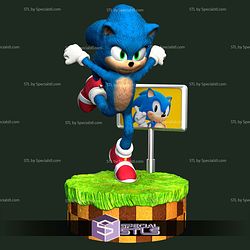 Sonic Movie Version 3D Printer Files