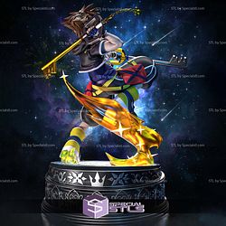 Sora Kingdom Hearts 328mm 3D Printer Files