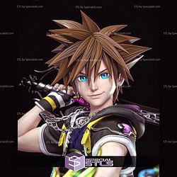 Sora Kingdom Hearts 328mm 3D Printer Files