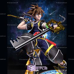 Sora Kingdom Hearts 328mm 3D Printer Files