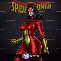 Spider Woman Thicc 1-6 3D Printer Files