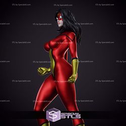 Spider Woman Thicc 1-6 3D Printer Files