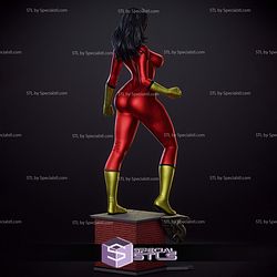 Spider Woman Thicc 1-6 3D Printer Files