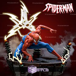 Spiderman Spider Pose 3D Printer Files (No symbiote)