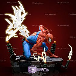 Spiderman Spider Pose 3D Printer Files (No symbiote)