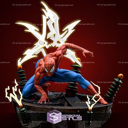 Spiderman Spider Pose 3D Printer Files (No symbiote)