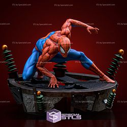 Spiderman Spider Pose 3D Printer Files (No symbiote)