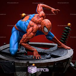 Spiderman Spider Pose 3D Printer Files (No symbiote)
