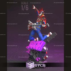 SpiderPunk 2099 Guitar 1-6 3D Printer Files