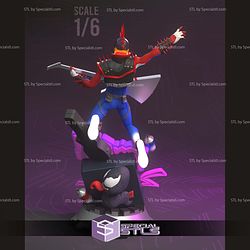 SpiderPunk 2099 Guitar 1-6 3D Printer Files