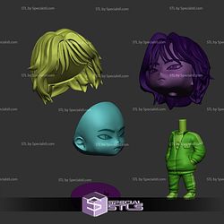 Squid Game Sae Byeok Player 067 Nendoroid 3D Printer Files