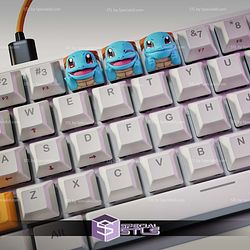 Squirtle Pokemon Keycap 3D Printer Files