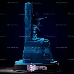 Statue of God on Throne 400mm 3D Printer Files