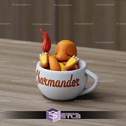 Super Basic Pokemon STL Charmander Chill Cup