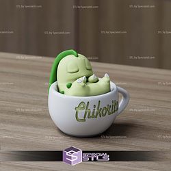 Super Basic Pokemon STL Chikorita Chill Cup