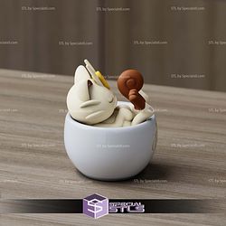 Super Basic Pokemon STL Meowth Chill Cup