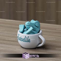 Super Basic Pokemon STL Totodile Chill Cup