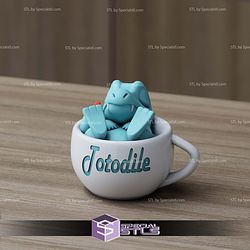 Super Basic Pokemon STL Totodile Chill Cup