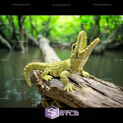 Super Basic STL Articulated Alligator