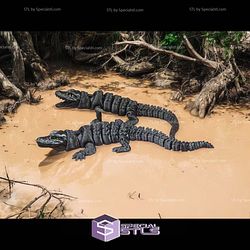Super Basic STL Articulated Alligator