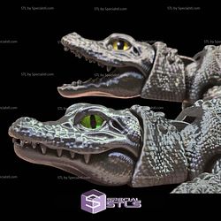 Super Basic STL Articulated Alligator