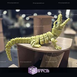 Super Basic STL Articulated Alligator