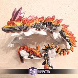 Super Basic STL Crystal Cave Wall Mount