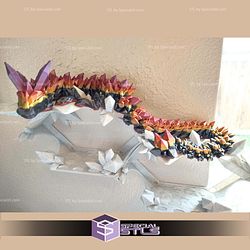 Super Basic STL Crystal Cave Wall Mount