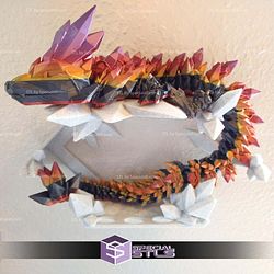 Super Basic STL Crystal Cave Wall Mount