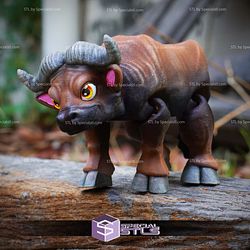 Super Basic STL Cute Flexi Buffalo