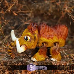 Super Basic STL Cute Flexi Mammoth