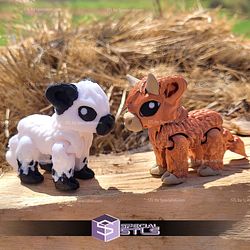 Super Basic STL Cute Tiny Highland Cow