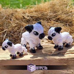 Super Basic STL Cute Tiny Highland Cow