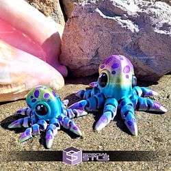 Super Basic STL Cute Tiny Octopus