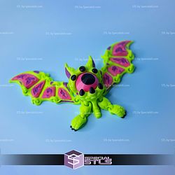 Super Basic STL Flexi Bat Cyclops