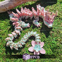Super Basic STL Flexi Cherry Blossom Dragon