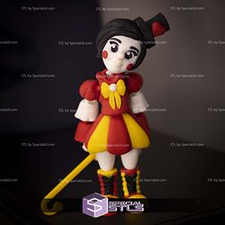 Super Basic STL Flexi Clownette Print In Place
