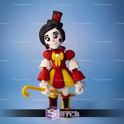 Super Basic STL Flexi Clownette Print In Place