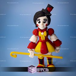Super Basic STL Flexi Clownette Print In Place
