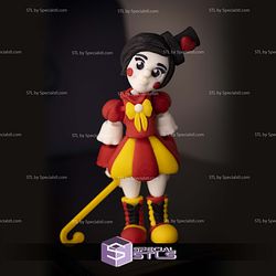 Super Basic STL Flexi Clownette Print In Place