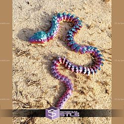 Super Basic STL Flexi Crystal Snake