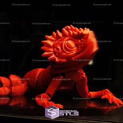 Super Basic STL Flexi Cute Lizard