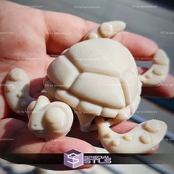 Super Basic STL Flexi Cute Turtle
