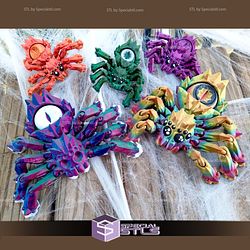 Super Basic STL Flexi Fidget Spinner Spyder