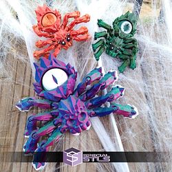 Super Basic STL Flexi Fidget Spinner Spyder