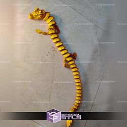 Super Basic STL Flexi Fire Dragon