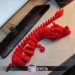 Super Basic STL Flexi Fire Dragon