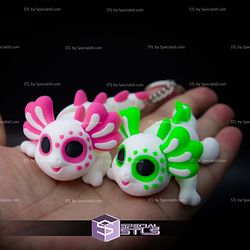Super Basic STL Flexi Flexi Little Axolotl