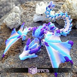 Super Basic STL Flexi Gemstone Wyvern